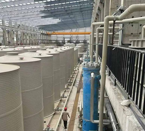 Circulation d'un absorbant liquide dans un système de traitement des gaz résiduaires