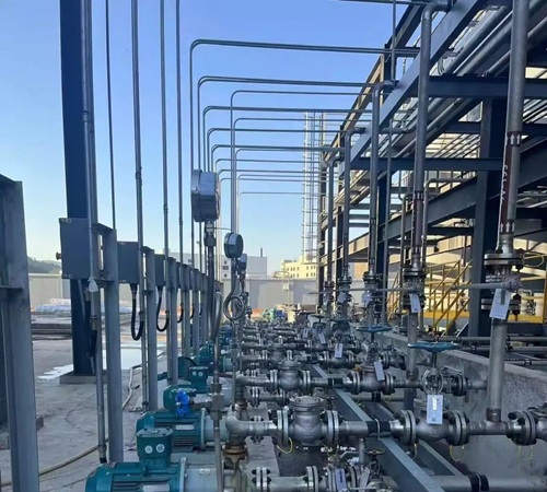 Le projet prospère de purification du sable de quartz de Great Tang entame une nouvelle étape