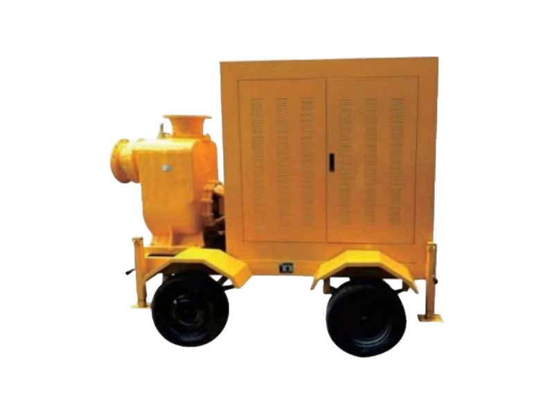 Pompe à eaux usées auto-amorçante à moteur diesel