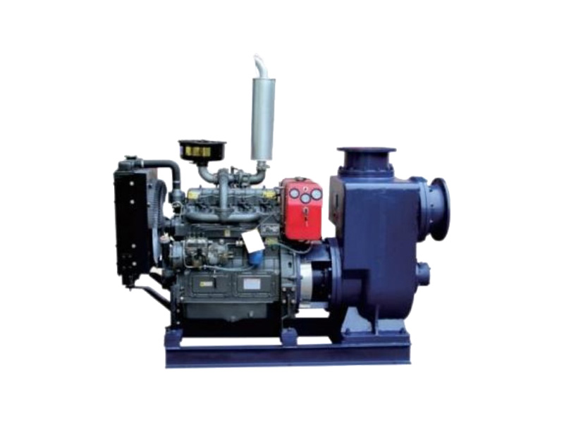 Pompe à eaux usées auto-amorçante à moteur diesel